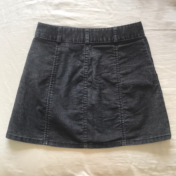 VINTAGE BDG BLACK DENIM SKIRT - Picture 3 of 3